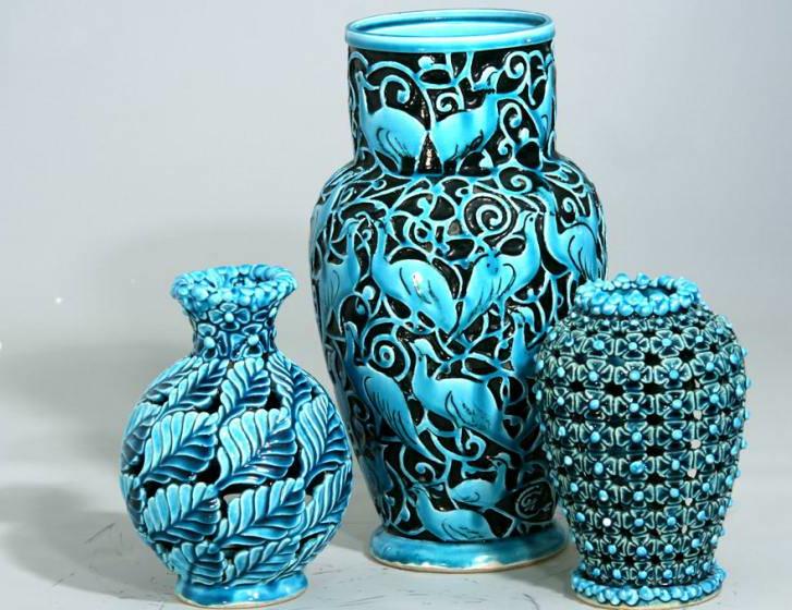 Meybod Pottery, stvaranje umjetničkih djela od nežive gline